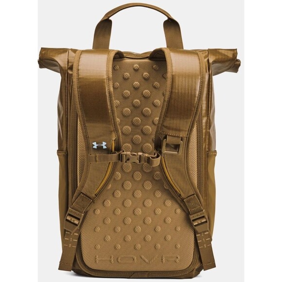 Under Armour UA Summit Small Backpack Coyote Camel Brown Waterproof $140 NEW - Picture 2 of 16